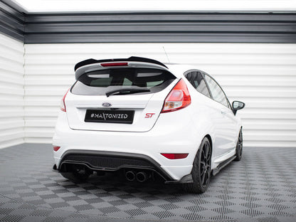 Maxton Design Rear Side Splitters V.2 Ford Fiesta ST Mk7 Facelift