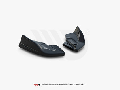 Maxton Design Rear Side Splitters V.2 Ford Fiesta ST Mk7 Facelift