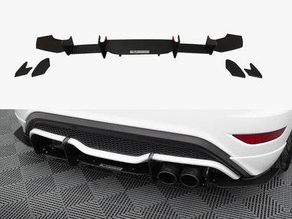Maxton Design Rear Diffuser V.2 Ford Fiesta ST Mk7 FL