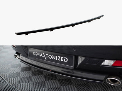Maxton Design Central Rear Splitter (Vertical Bars) BMW 6 Coupe / Cabrio E63 / E64