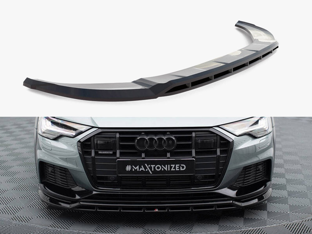 Maxton Design Front Splitter Audi A6 Allroad C8