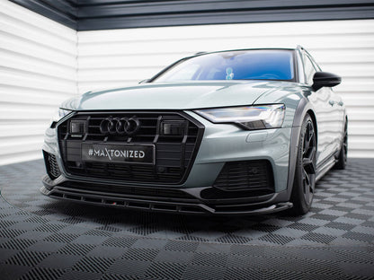 Maxton Design Front Splitter Audi A6 Allroad C8