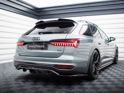 Maxton Design Spoiler CAP 3D Audi A6 Avant / A6 Allroad / A6 S-Line Avant / S6 Avant C8 / C8 Facelift