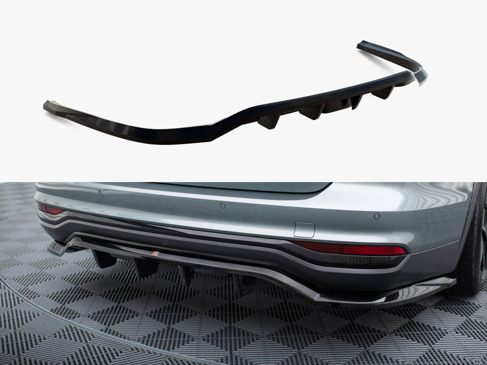 Maxton Design Rear Splitter (Vertical Bars) Audi A6 Allroad C8