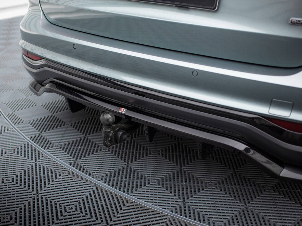 Maxton Design Rear Splitter (Vertical Bars) Audi A6 Allroad C8