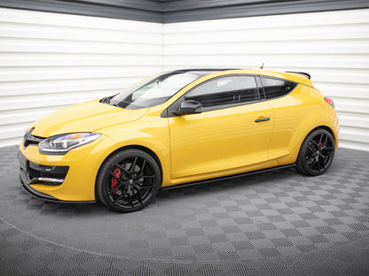Maxton Design Side Skirts Diffusers Renault Megane 3 RS - Carbon Look