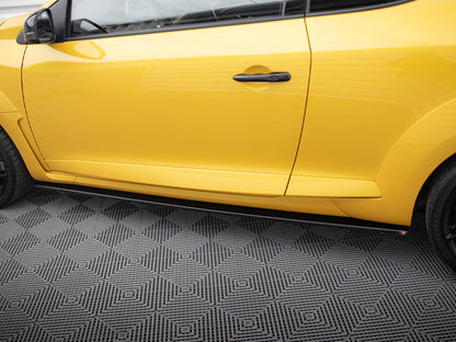 Maxton Design Side Skirts Diffusers Renault Megane 3 RS - Carbon Look