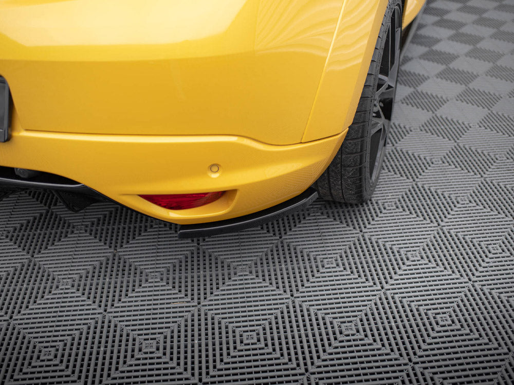 Maxton Design Rear Side Splitters Renault Megane 3 RS - Carbon Look