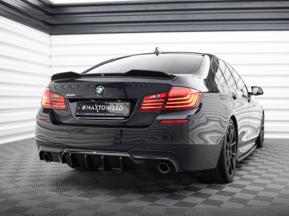 Maxton Design Rear Valance V.2 BMW 5 M-Pack F10 / F11 (Version with two single exhausts)