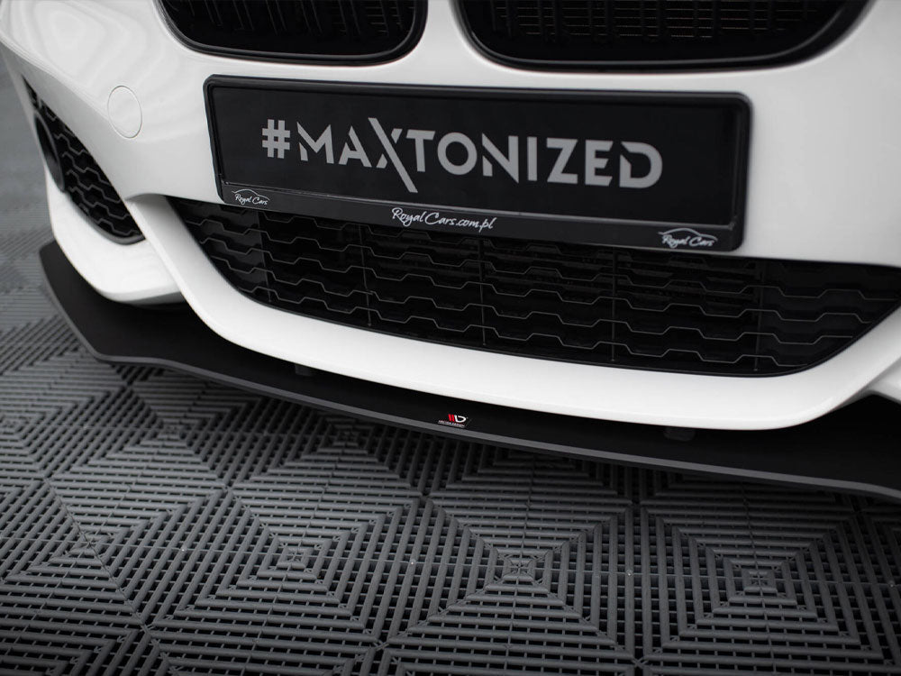 Maxton Design Street PRO Front Splitter V.3 BMW 1 F20 M-Pack Facelift / M140i