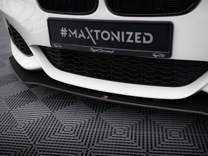 Maxton Design Street PRO Front Splitter V.3 BMW 1 F20 M-Pack Facelift / M140i