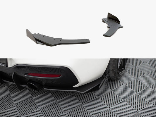 Maxton Design Street PRO Rear Side Splitters V.2 + Flaps BMW 1 F20 M140i