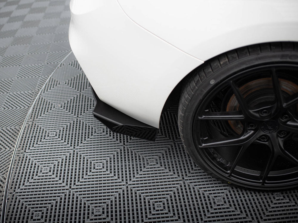 Maxton Design Street PRO Rear Side Splitters V.2 + Flaps BMW 1 F20 M140i