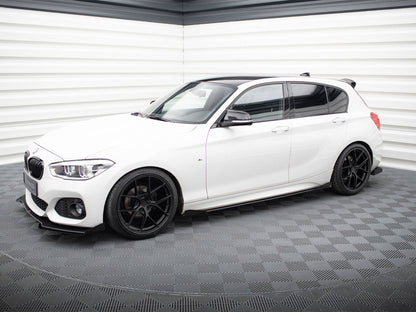 Maxton Design Street PRO Side Skirts Diffusers V.2 + Flaps BMW 1 F20 M135i / M140i / M-Pack