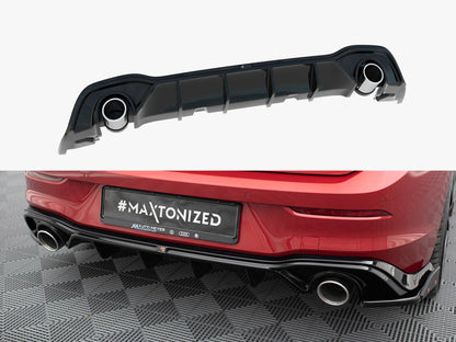 Maxton Design Rear Valance + Exhaust Ends Imitation Volkswagen Golf GTE Mk8