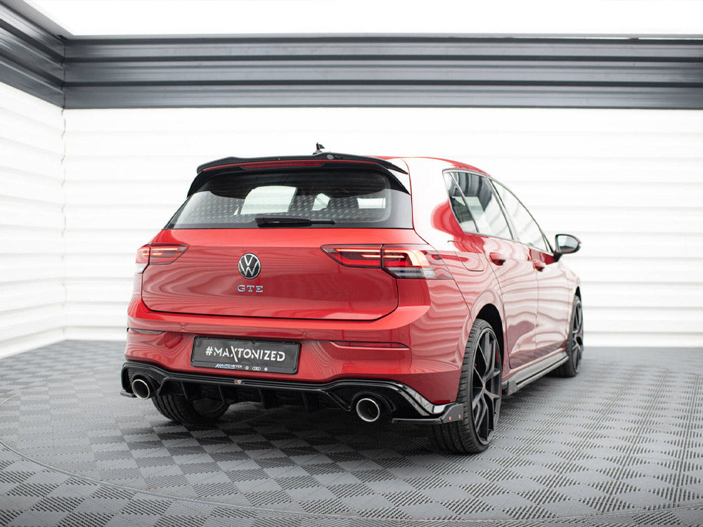 Maxton Design Rear Valance + Exhaust Ends Imitation Volkswagen Golf GTE Mk8
