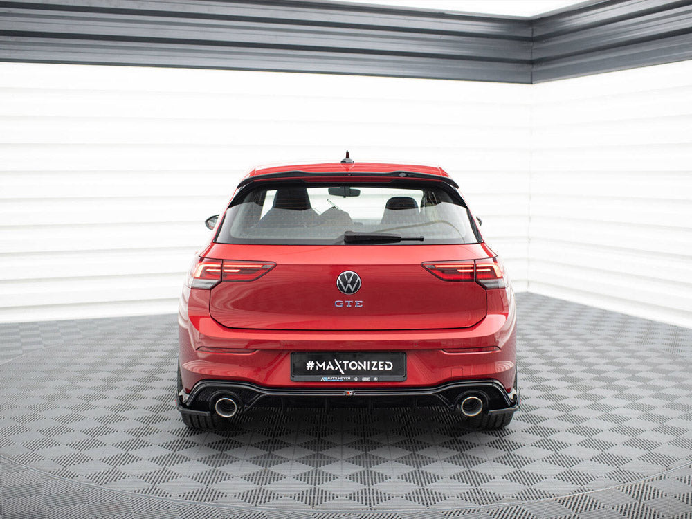 Maxton Design Rear Valance + Exhaust Ends Imitation Volkswagen Golf GTE Mk8