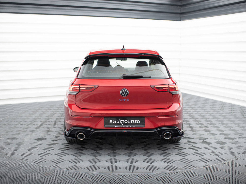 Maxton Design Rear Valance + Exhaust Ends Imitation Volkswagen Golf GTE Mk8