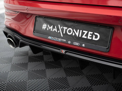 Maxton Design Rear Valance + Exhaust Ends Imitation Volkswagen Golf GTE Mk8