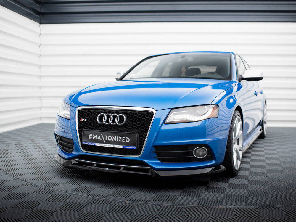 Maxton Design Front Splitter V.4 Audi S4 / A4 S-Line B8