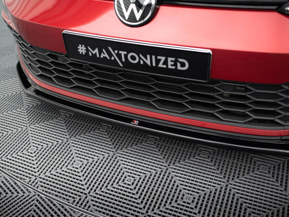 Maxton Design Front Splitter V.4 Volkswagen Golf GTI / GTE / GTD / R-Line Mk8