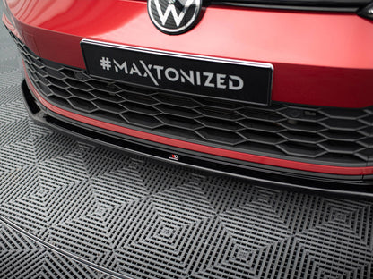 Maxton Design Front Splitter V.4 Volkswagen Golf GTI / GTE / GTD / R-Line Mk8
