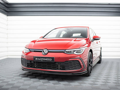 Maxton Design Front Splitter V.5 Volkswagen Golf GTI / GTE / GTD / R-Line Mk8
