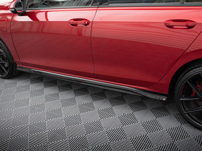 Maxton Design Side Skirts Diffusers V.3 Volkswagen Golf GTI / GTE / GTI Clubsport / GTD / R-Line Mk8