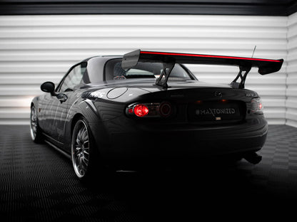 Maxton Design Carbon Spoiler + LED Mazda MX5 Hardtop NC (Mk3)