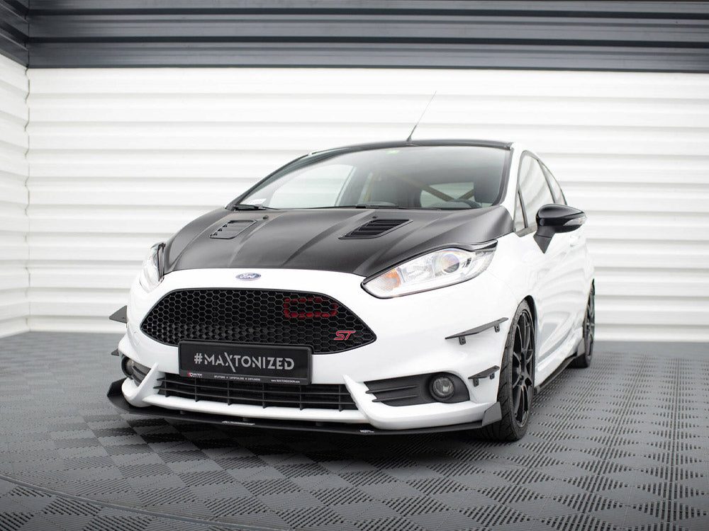 Maxton Design Front Bumper Wings (Canards) Ford Fiesta ST Mk7 FL