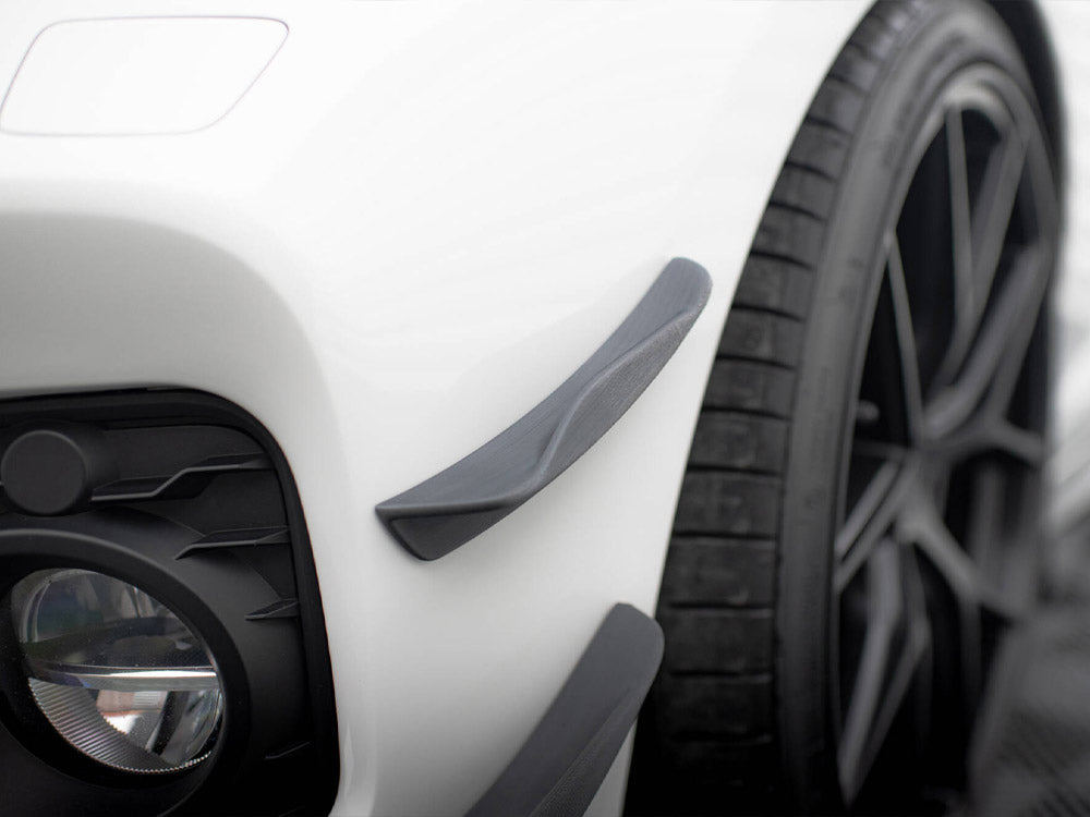 Maxton Design Front Bumper Wings (Canards) BMW 1 M-Pack / M140i F20 Facelift