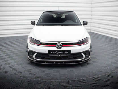 Maxton Design Front Splitter V.1 Volkswagen Polo GTI Mk6 Facelift