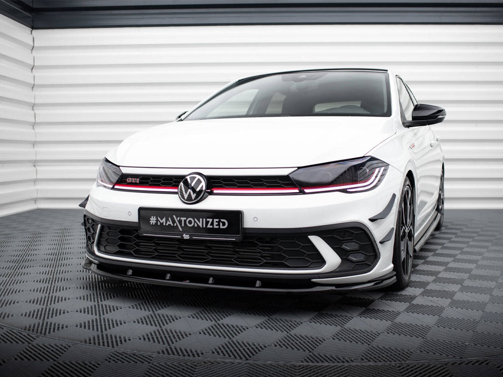 Maxton Design Front Splitter V.1 Volkswagen Polo GTI Mk6 Facelift