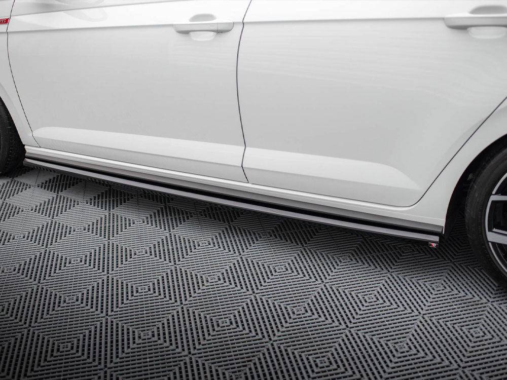 Maxton Design Side Skirts Diffusers Volkswagen Polo GTI Mk6 Facelift
