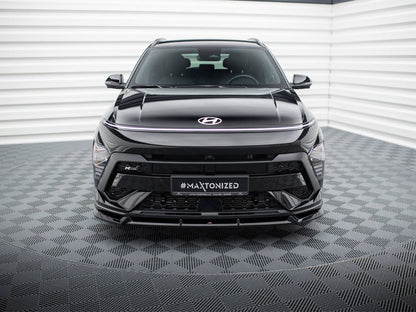 Maxton Design Front Splitter Hyundai Kona N-Line Mk2