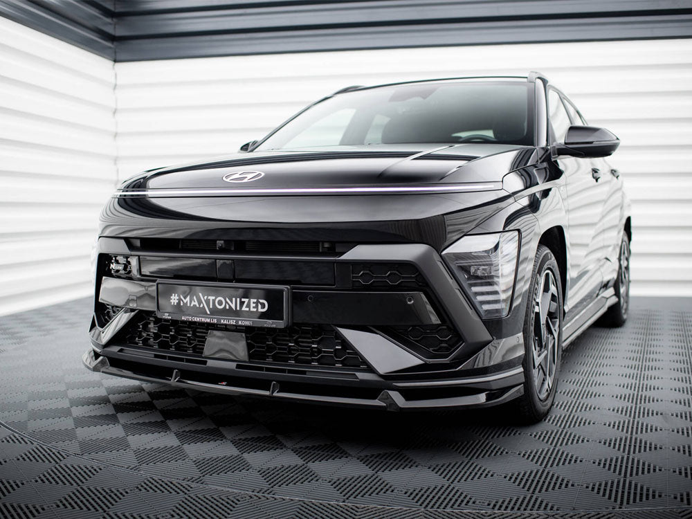 Maxton Design Front Splitter Hyundai Kona N-Line Mk2