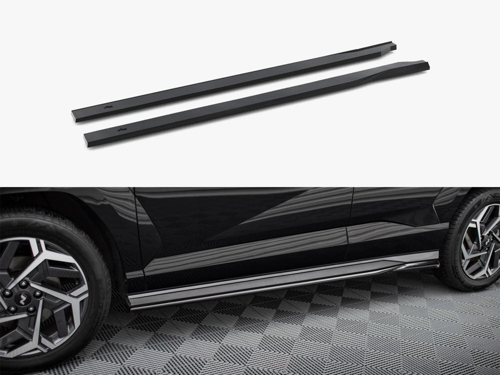 Maxton Design Side Skirts Diffusers Hyundai Kona N-line Mk2