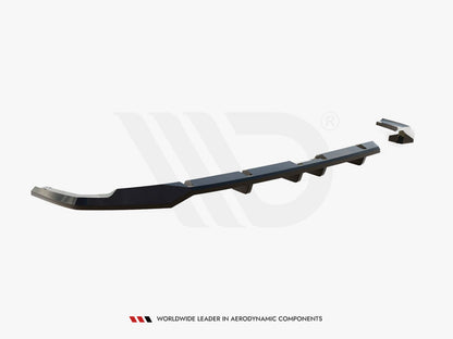 Maxton Design Central Rear Splitter (Vertical Bars) Hyundai Kona N-Line Mk2