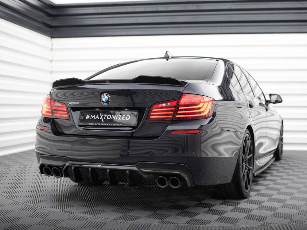 Maxton Design Rear Valance V.2 BMW 5 M-Pack F10 / F11 (Version with two double exhausts)