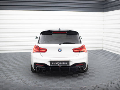 Maxton Design Rear Valance V.3 BMW 1 M-Pack F20 Facelift (Version with single exhaust on one side)
