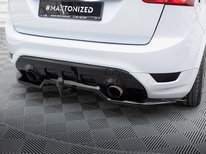 Maxton Design Central Rear Splitter (Vertical Bars) Ford Kuga ST Mk1