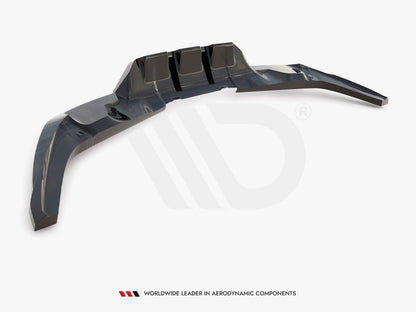 Maxton Design Central Rear Splitter (Vertical Bars) Ford Kuga ST Mk1