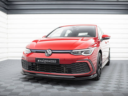 Maxton Design Front Splitter V.6 Volkswagen Golf GTI / GTE / GTD / R-Line Mk8