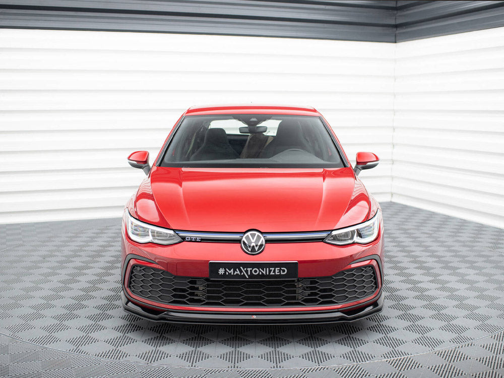 Maxton Design Front Splitter V.6 Volkswagen Golf GTI / GTE / GTD / R-Line Mk8