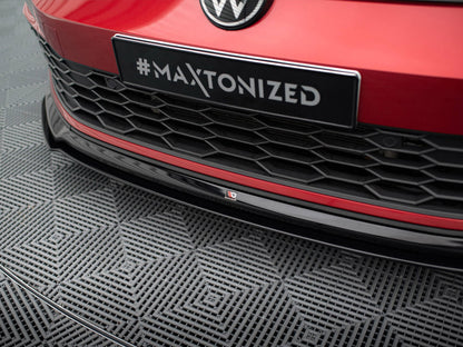 Maxton Design Front Splitter V.6 Volkswagen Golf GTI / GTE / GTD / R-Line Mk8