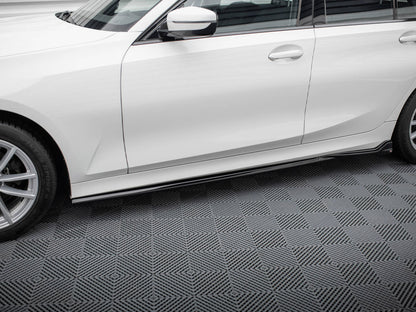 Maxton Design Side Skirts Diffusers BMW 3 Sedan / Touring G20 / G21 Facelift