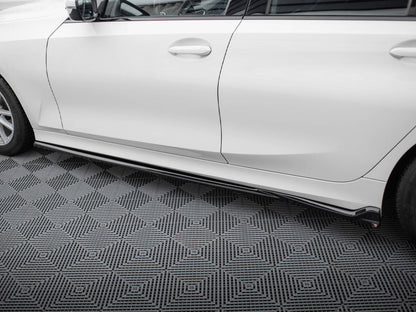Maxton Design Side Skirts Diffusers BMW 3 Sedan / Touring G20 / G21 Facelift
