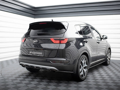 Maxton Design Spoiler CAP KIA Sportage Mk4 GT-Line - Textured