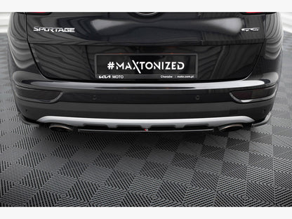 Maxton Design Central Rear Splitter KIA Sportage Mk4 GT-Line