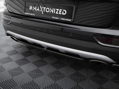 Maxton Design Central Rear Splitter KIA Sportage Mk4 GT-Line